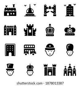 United Kingdom Architecture, Solid Vectors 