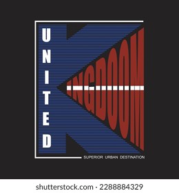 united kingdom britain state,design typography vector illustration