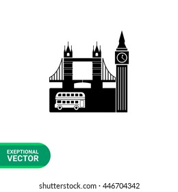 United Kingdom Capital View Icon