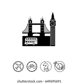 United Kingdom Capital View Icon