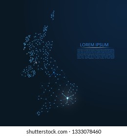 1,523 Uk light map Images, Stock Photos & Vectors | Shutterstock