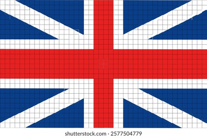 United Kingdom country flag. England country flag.