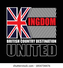 united kingdom design typography,vector illustration for print