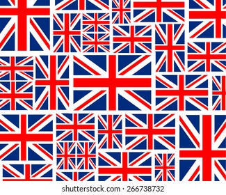 United Kingdom Flag Background Stock Vector (Royalty Free) 787863415 ...