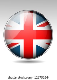 United Kingdom flag button