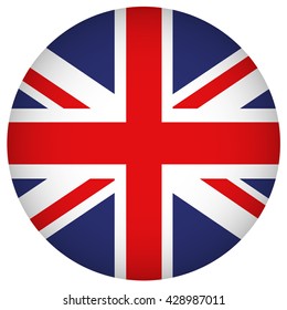 United Kingdom flag button