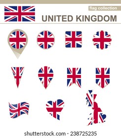 United Kingdom Flag Collection, 12 versions