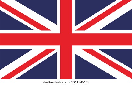 United Kingdom Flag. Flag of the Great Britain, British flag, Union Jack,