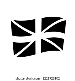 United Kingdom flag icon. Trendy United Kingdom flag logo concept on white background from Country Flags collection. Suitable for use on web apps, mobile apps and print media.