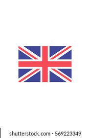 United kingdom flag icon, Vector