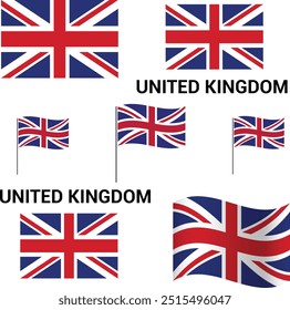 United Kingdom Flag. National Flag. British Flag. Great Britain