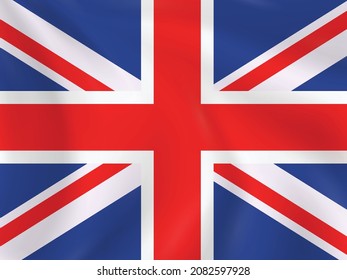 United Kingdom Flag Official Colors Correct Stock Vector (Royalty Free ...