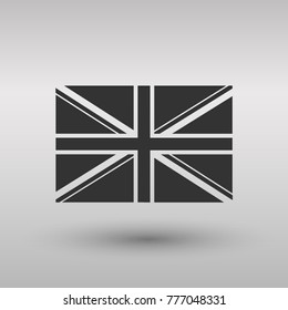 United Kingdom flag. Official United Kingdom Flag. Union Jack sign.UK