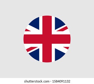United Kingdom Flag. Official flag of United Kingdom. Vector illustration.
