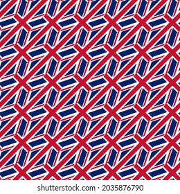 united kingdom flag seamless pattern tradition concept. vector illustration. print, cover, paper, decoration, banner, jersey, dress, etc