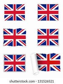 United Kingdom flag set