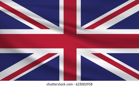 United Kingdom flag vector