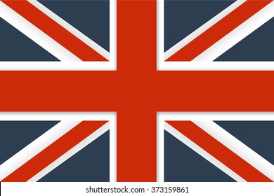 United Kingdom Flag vector design - For your theme concept of england design
