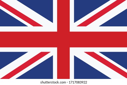 United Kingdom flag vector graphic. Rectangle British flag illustration. United Kingdom country flag is a symbol of freedom, patriotism and independence.