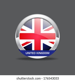 United Kingdom Flag Vector Icon