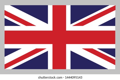 United Kingdom flag vector illustration design