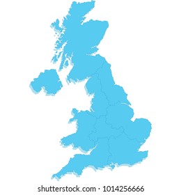 united kingdom map