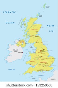 united kingdom map