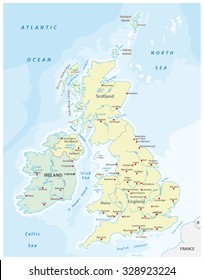 united kingdom map