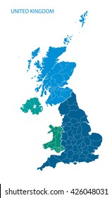 United Kingdom map