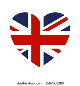 United Kingdom Nation Flag vector illustration.