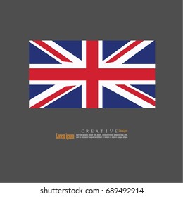 United Kingdom  national flag background texture.vector illustration.