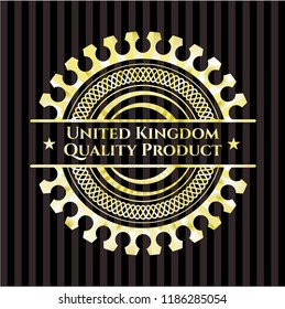 United Kingdom Quality Product shiny badge