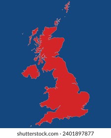 United Kingdom Regions map. Map of United Kingdom 