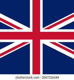 United Kingdom Square Country Flag Icon