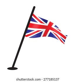 United kingdom vector flag