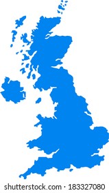 United Kingdom Vector Map