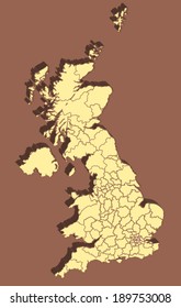 United Kingdom Vector Map