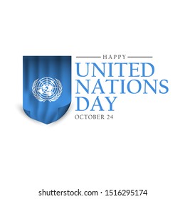 United Nations Day design template. design for banner, greeting cards or print.