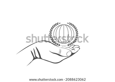 United Nations Public Service Day stock illustration. UN public service day.