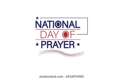 United in Prayer A Patriotic National Day Design