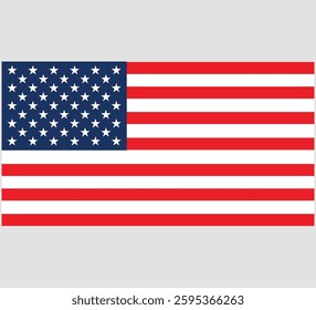 United State Flag Vector Design , U.S.A Country Flag