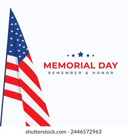 Vorlage des United States Memorial Day