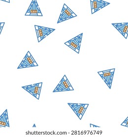 united states air force academy cadet chapel vector seamless pattern united states air force academy cadet chapel sign illustration