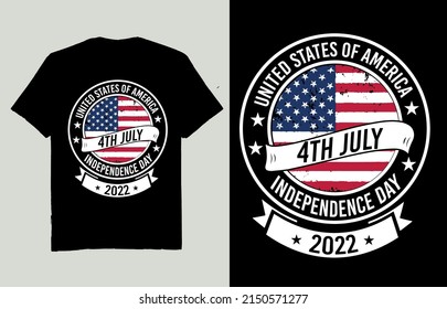 United states of america 4th july independence day 2022 - t shirt design