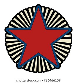 united states of america emblem frame