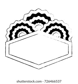united states of america emblem frame