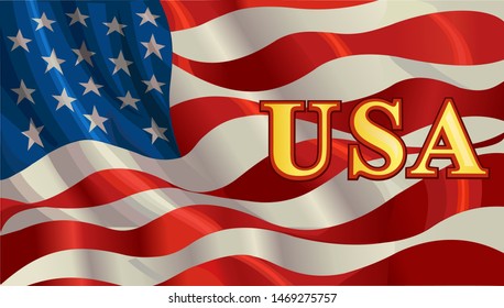 United States of America flag. American Flags