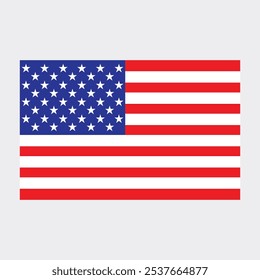 United States of America Flag .Art and Illustrator .in the background .Independence Day .4th of july .freedom .America elections .