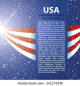 United States of America Flag background USA