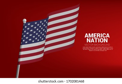 United states of America flag  background.Concept for USA nation.